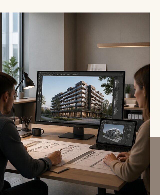 3D визуализация архитектуры и объектов строительства в Сестрорецке